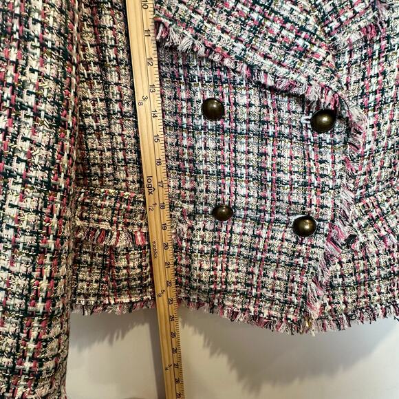 Ann Taylor Classic Tweed Blazer Jacket Size 6 – Chanel-Inspired, NWT - Picture 9 of 13